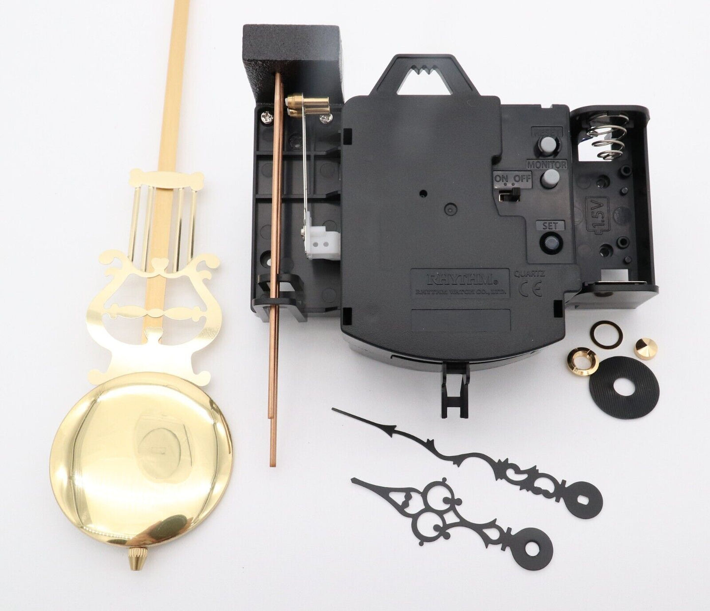 Rhythm Mechanical Bim Bam Strike Pendulum Clock Movement