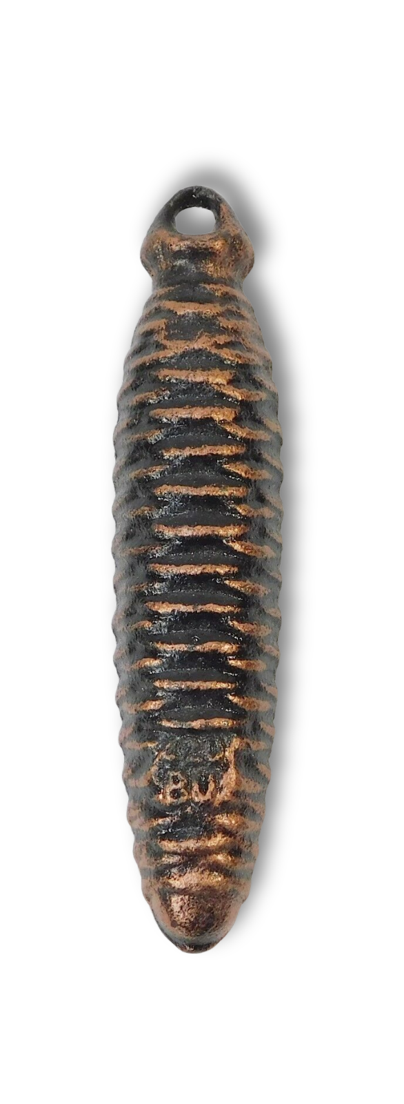 420g cast iron pinecone cuckoo clock weight for 1-day Regula 25 movements, German-made replacement part