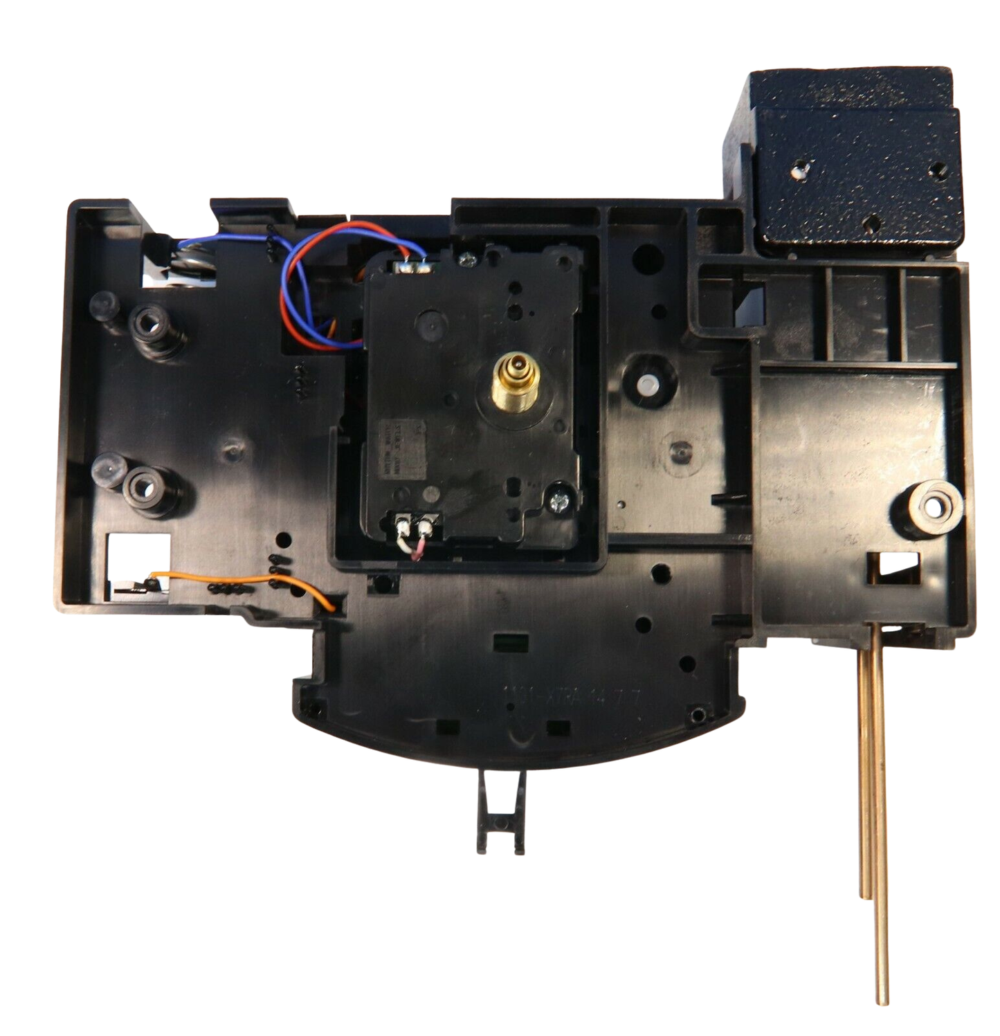 Rhythm quartz mechanical bim bam strike pendulum clock movement with spade hands