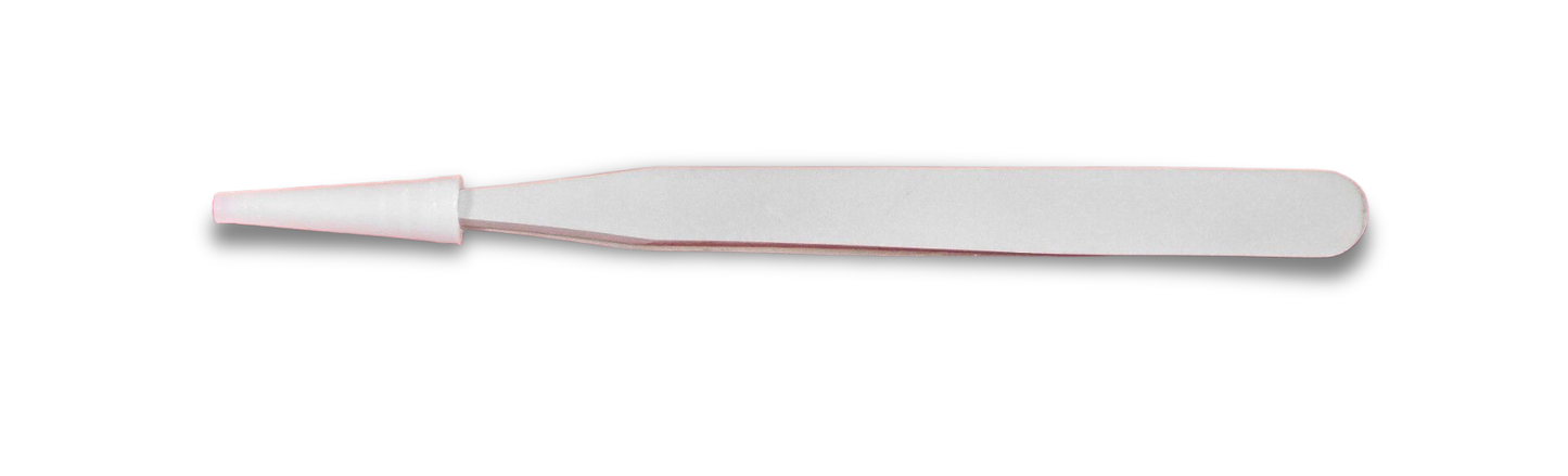 Titanium watchmakers tweezers #5 with ultra-fine point, non-magnetic precision tool for clock and watch repair