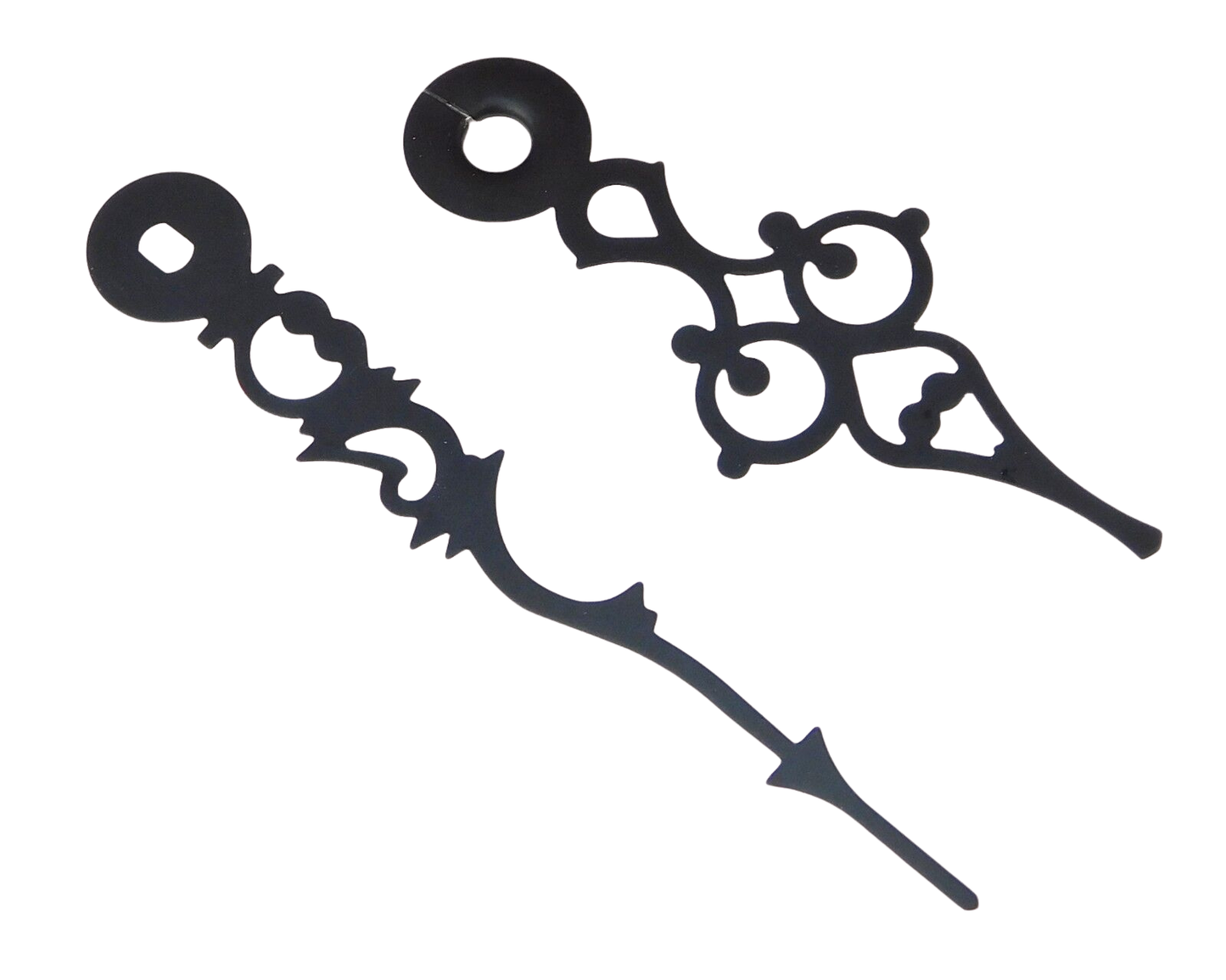 Hands for triple chime quartz mantel clock movement with realistic tubular bell sound on included speakr