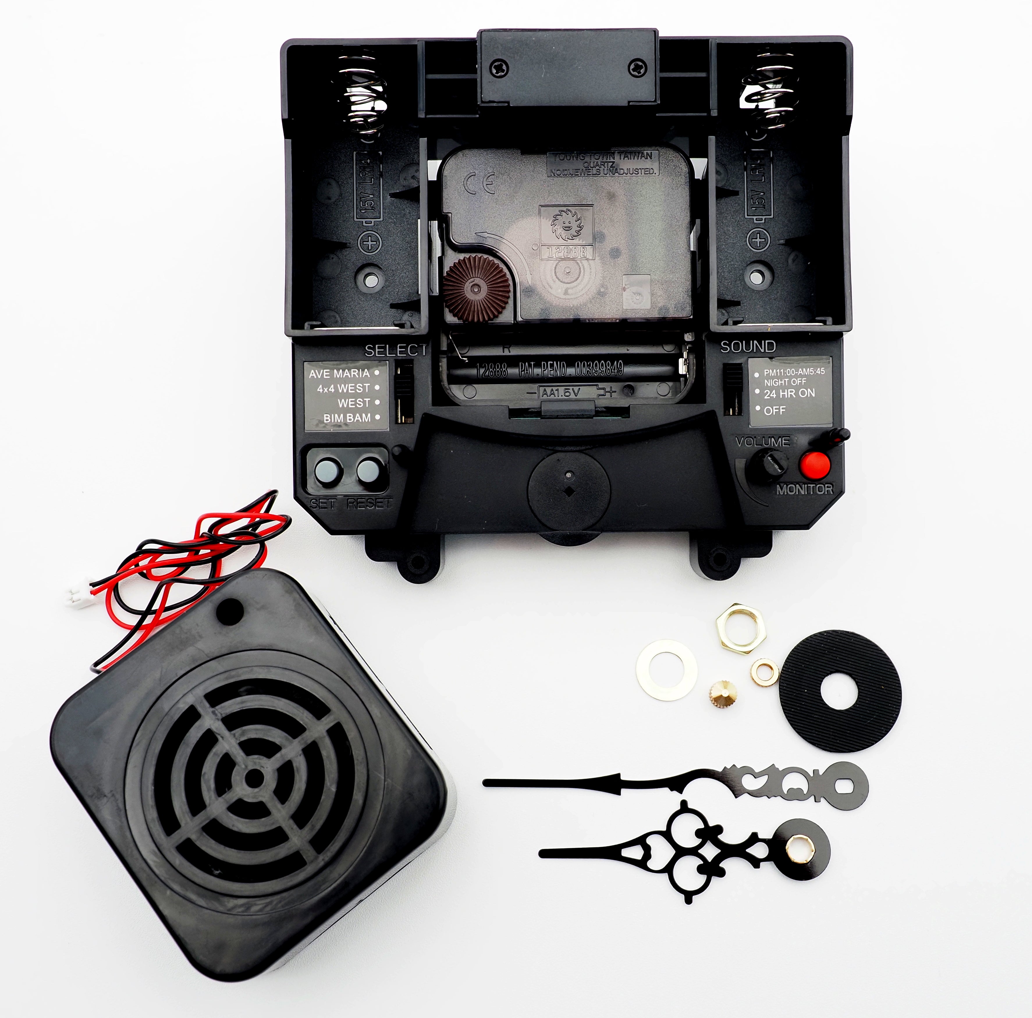 55th キングジョー450 Platinum Mechanism Ver. Hermle 2115/2114 Quartz Conversion Kit – Westminster Ave Maria Bim
