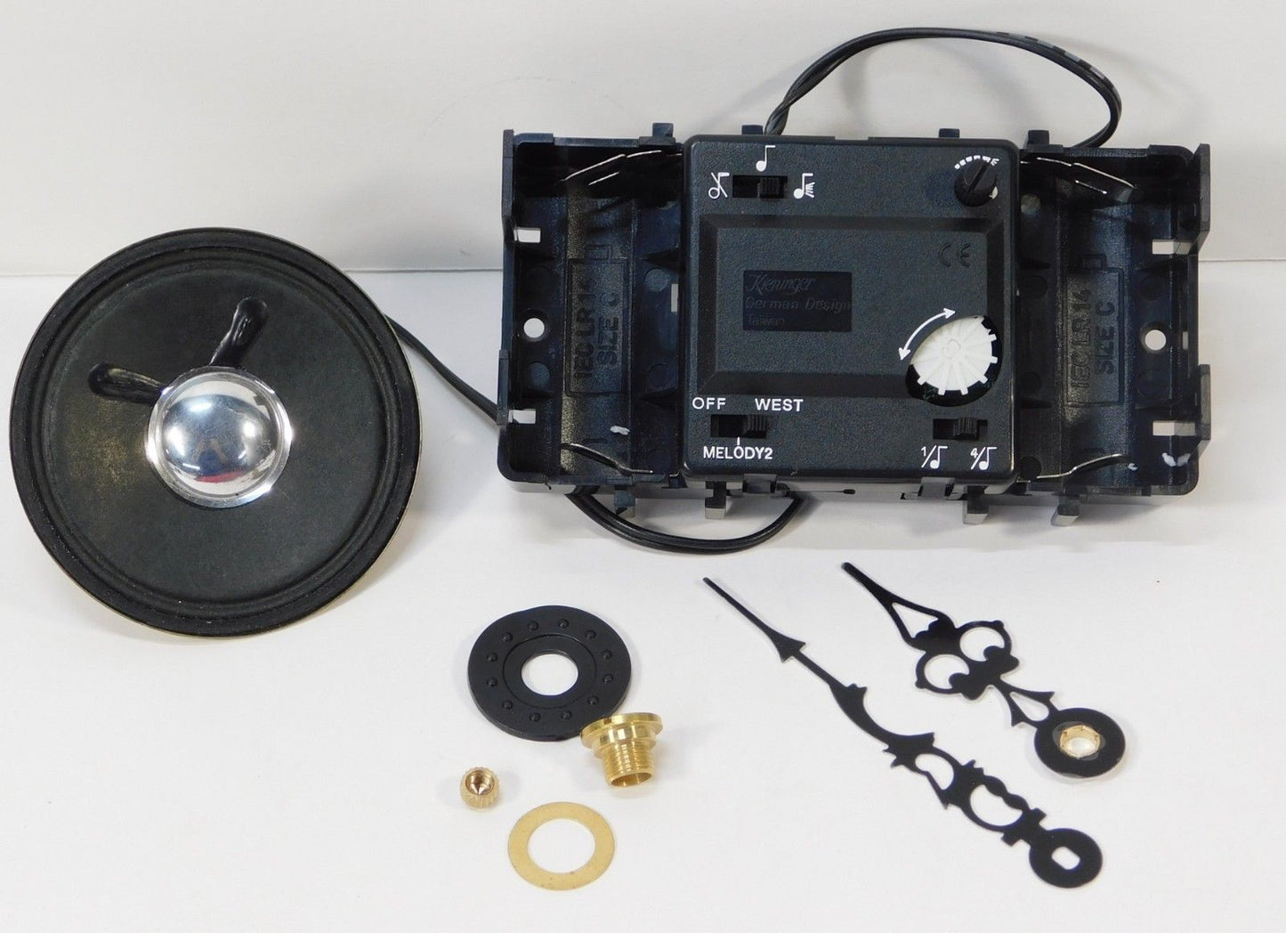Hermle 2115 2114 Clock Movement Howard Miller 354475 Kieninger 2 Chime 3/4" / 21 mm Shaft