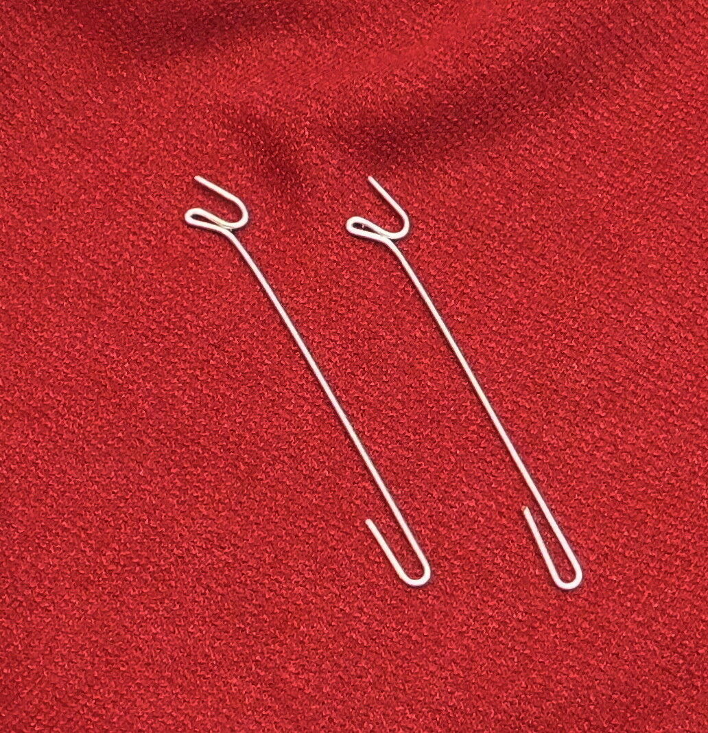 Cuckoo Clock Bellow Top Lift Wire Pair 2 1/2"