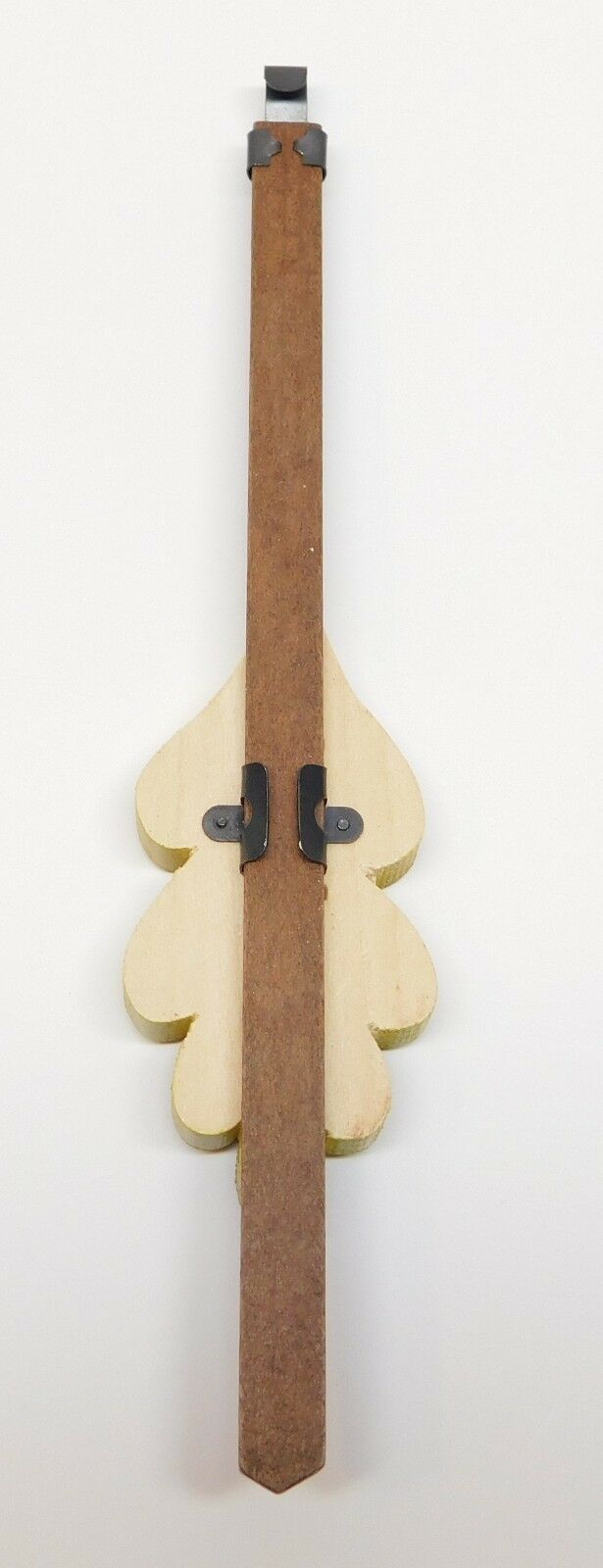 Cuckoo Clock Pendulum Oak Leaf Style Green 8" Long 1.5" Wide