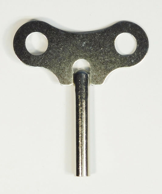 Hermle Clock Winding Key Crank Size 8 NEW 4.1 mm Chrome Howard Miller Ridgeway
