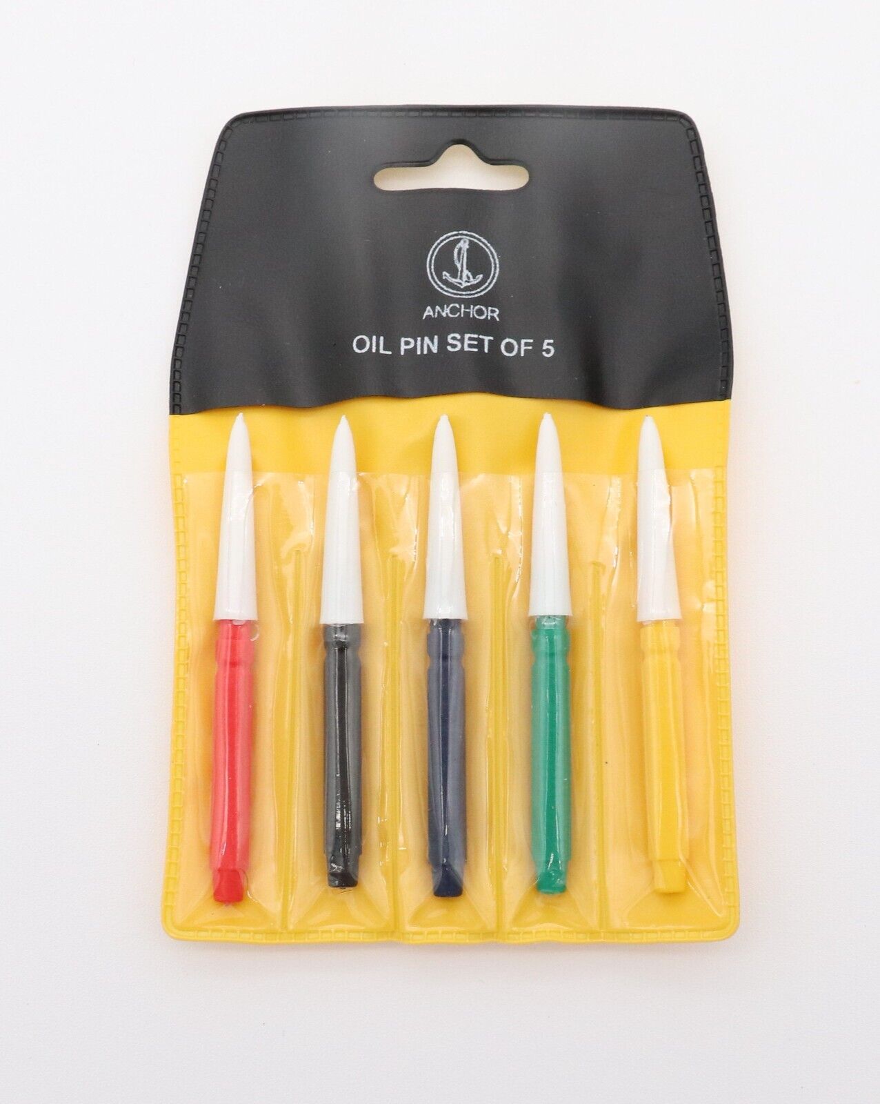 Precision Watch Clock Dip Oiler Set of 5 Assorted Sizes Pins Oil Repair Tool