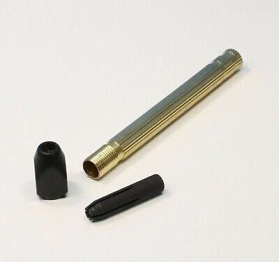 Single End Pin Vise Vice Watch Clock Jewelry Repair Tool Brass Broach Holder
