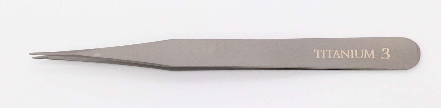 Titanium Tweezers Tweezer #3 Watch Repair Non-magnetic