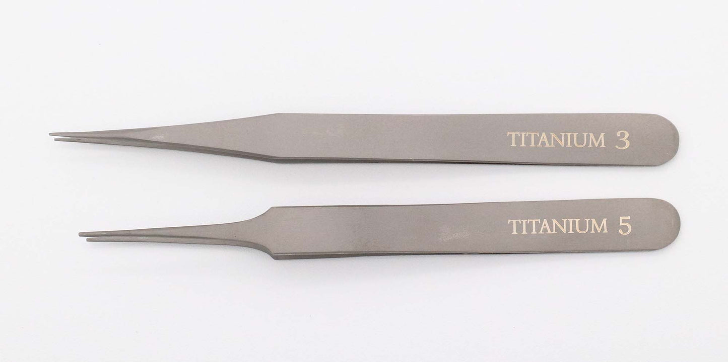 Pair of tweezers #3 and #5