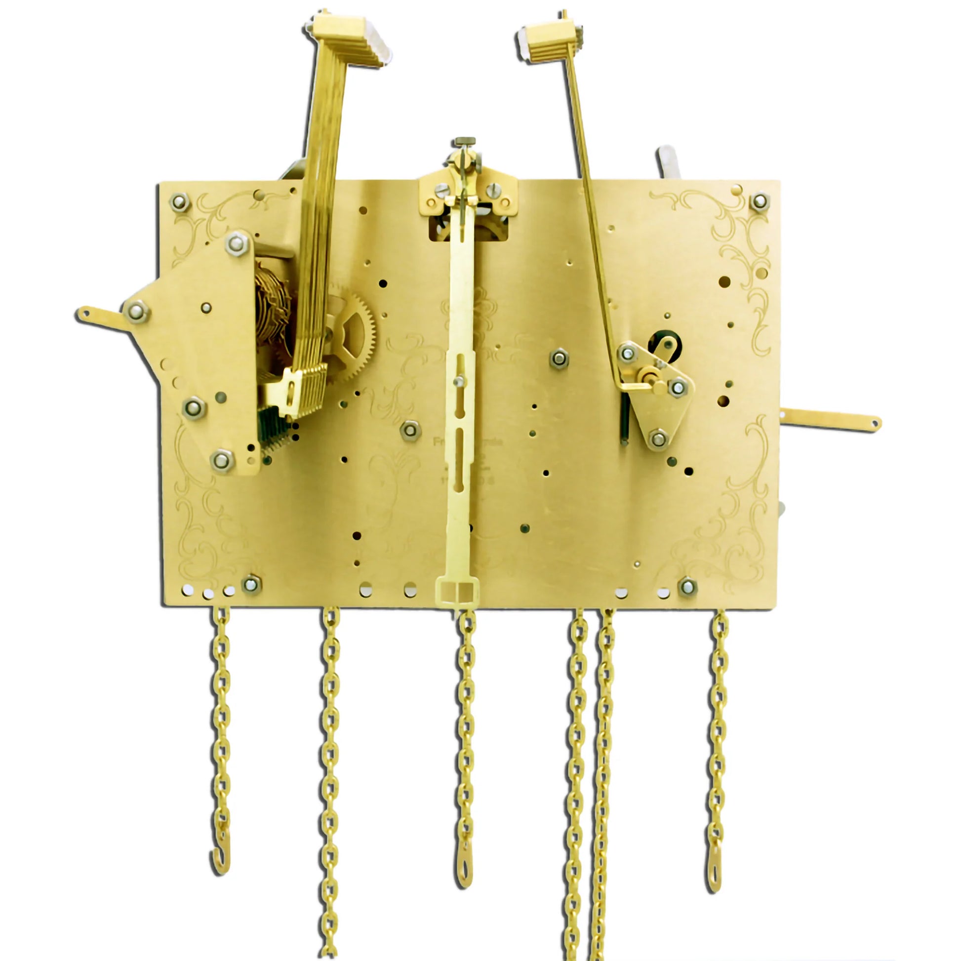 Hermle 1171-050 HS mechanical grandfather clock movement triple chime German made