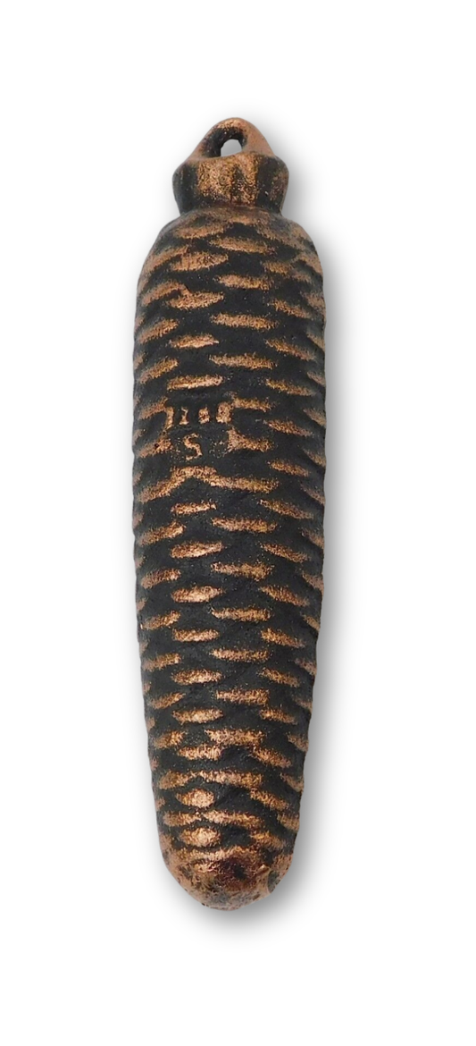 1260g cast iron cuckoo clock weight for 8 day Regula 34 movements made in Germany