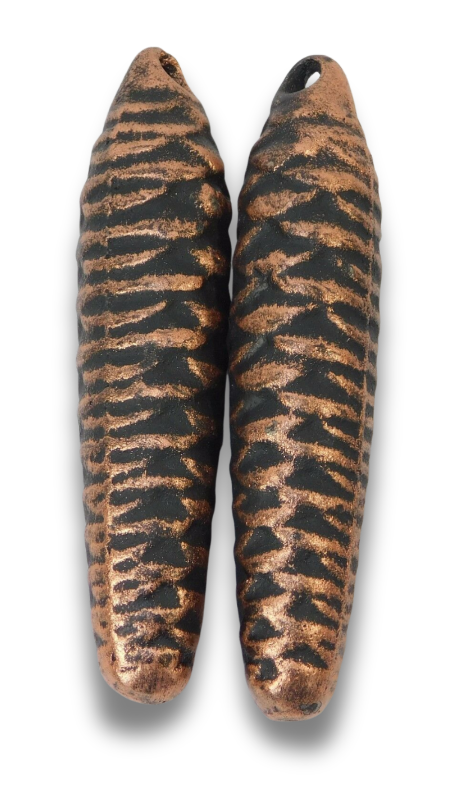 Set of two 350g cast iron cuckoo clock weights for 1 day Regula 25 cuckoo clock movements