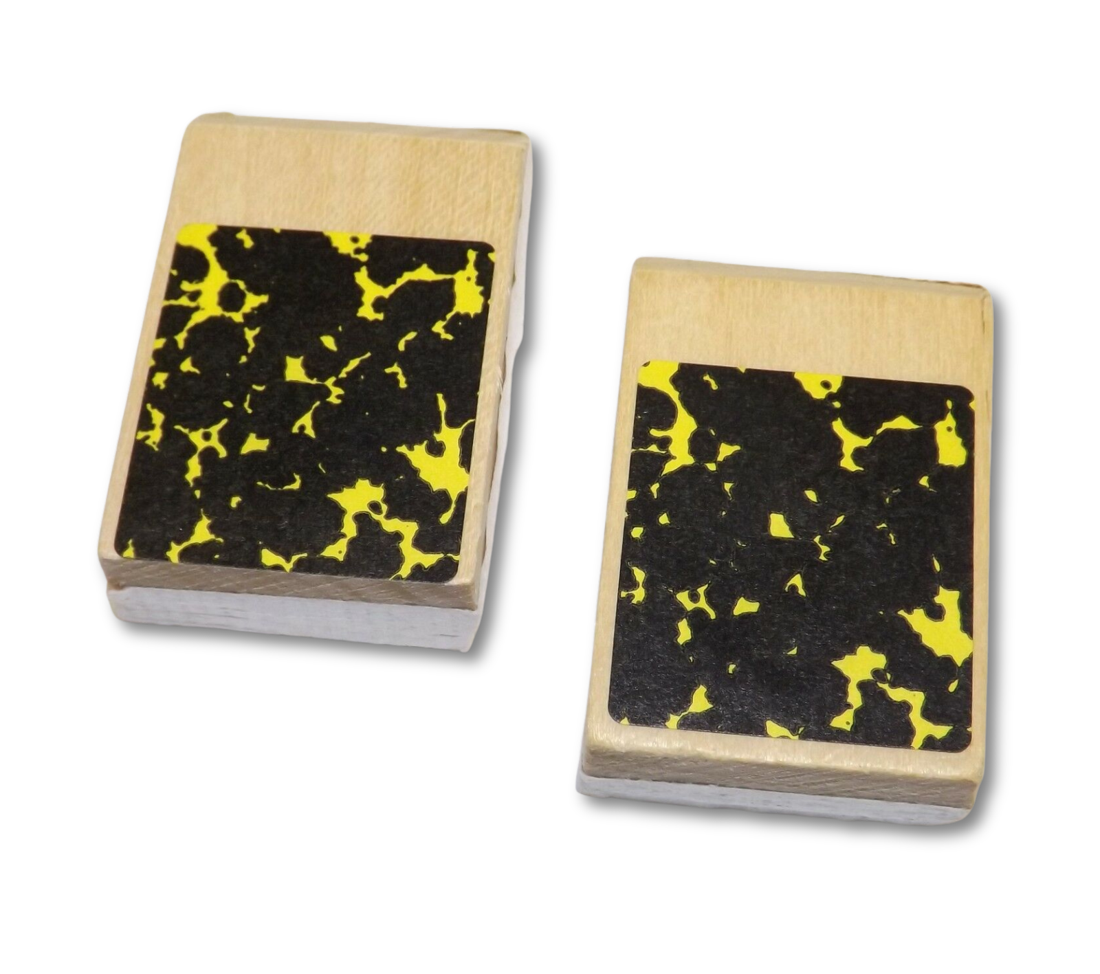 set of 2 cuckoo clock bellow tops 1 3/4 by 1 1/8 inch replacement parts