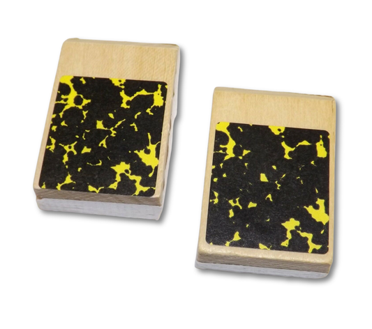 set of 2 cuckoo clock bellow tops 1 3/4 by 1 1/8 inch replacement parts