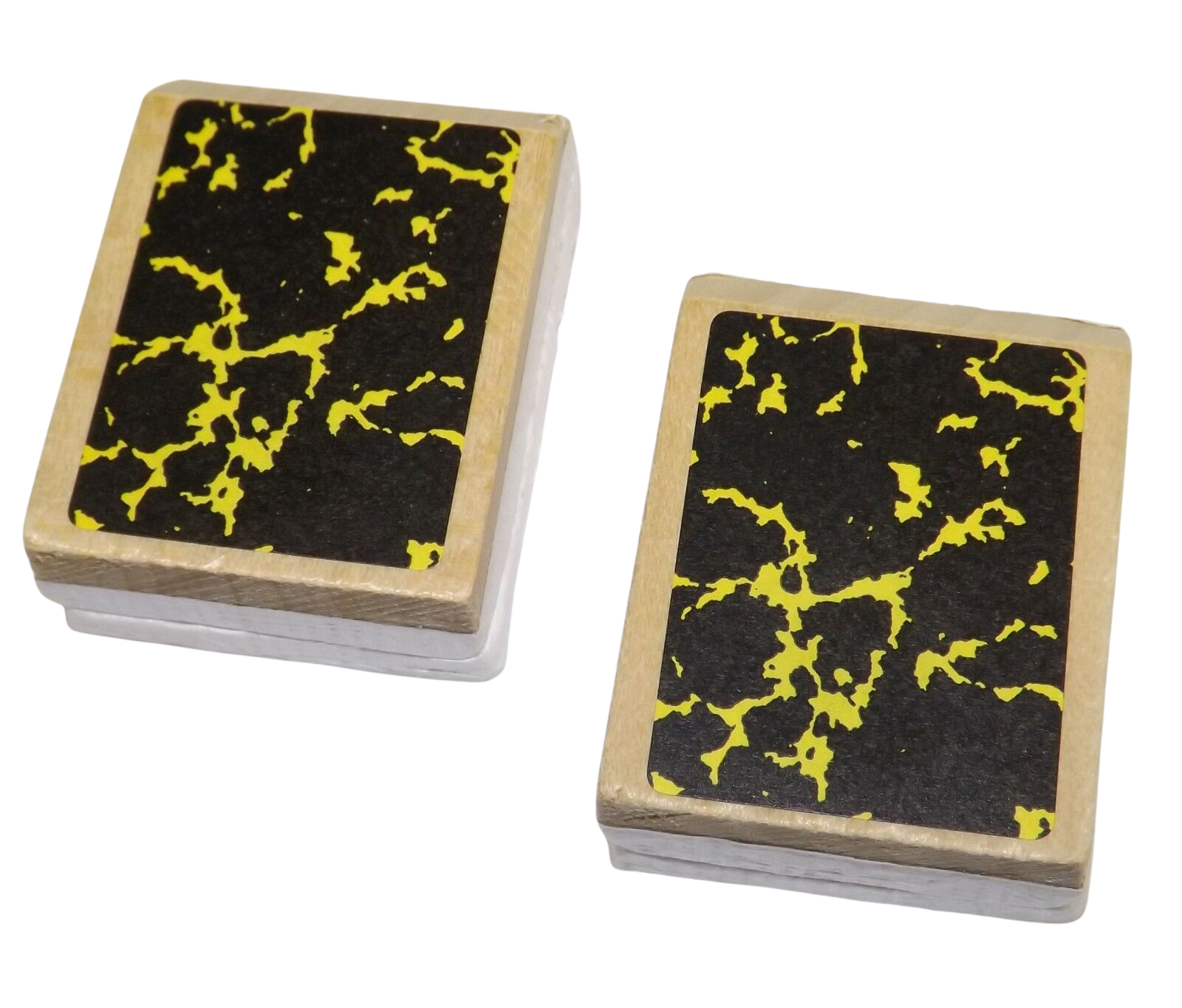 set of 2 cuckoo clock bellow tops 1 3/4 x 1 1/4 inch replacement parts