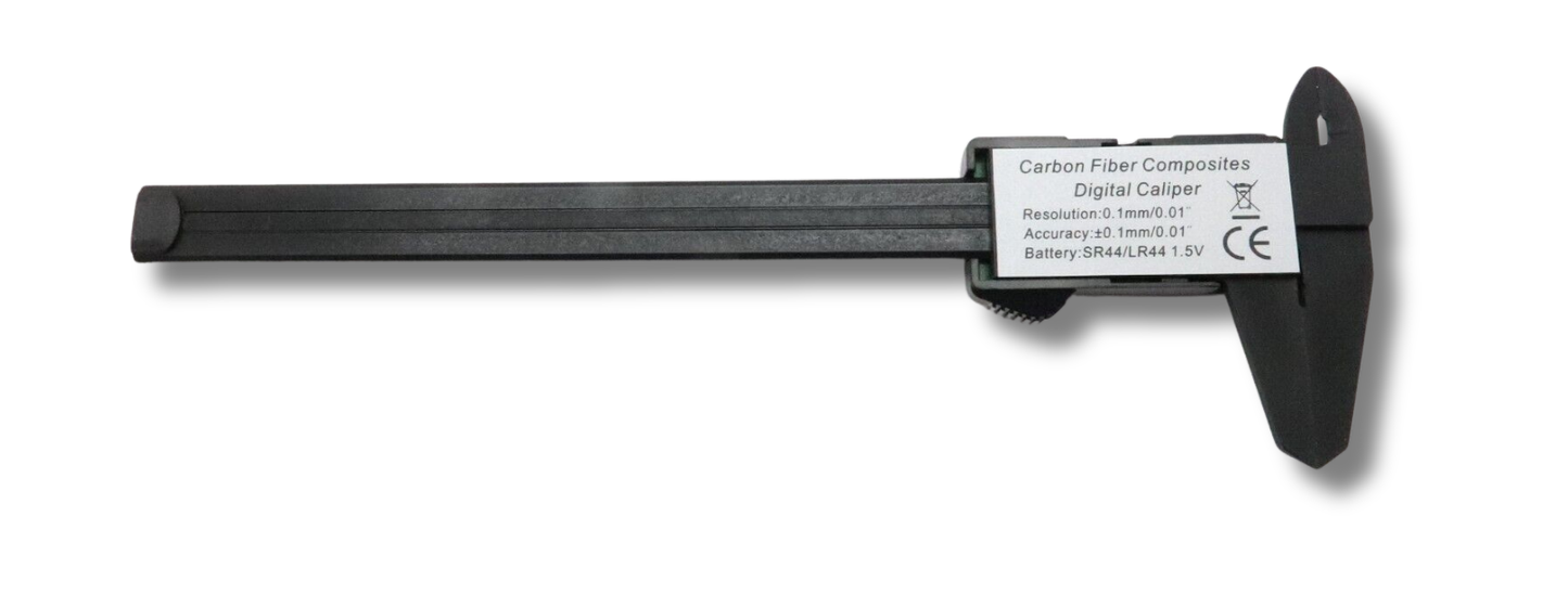 Digital Caliper Measuring Gauge – 0–150 mm / 0–6" – Metric & Inch Display with Case