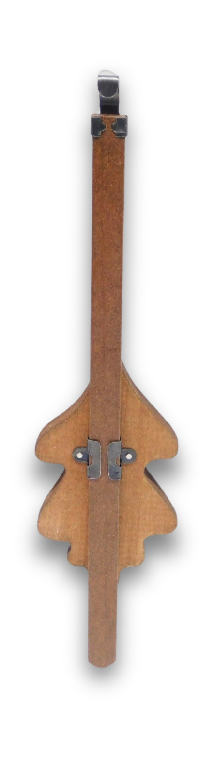 German-made oak leaf cuckoo clock pendulum with 2 inch bob and adjustable timekeeping slider
