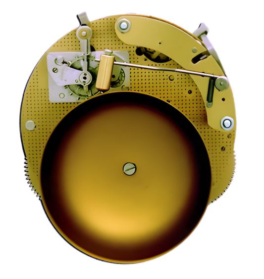 Hermle 132-071 SE mechanical wall and mantel clock movement with ships bell chime