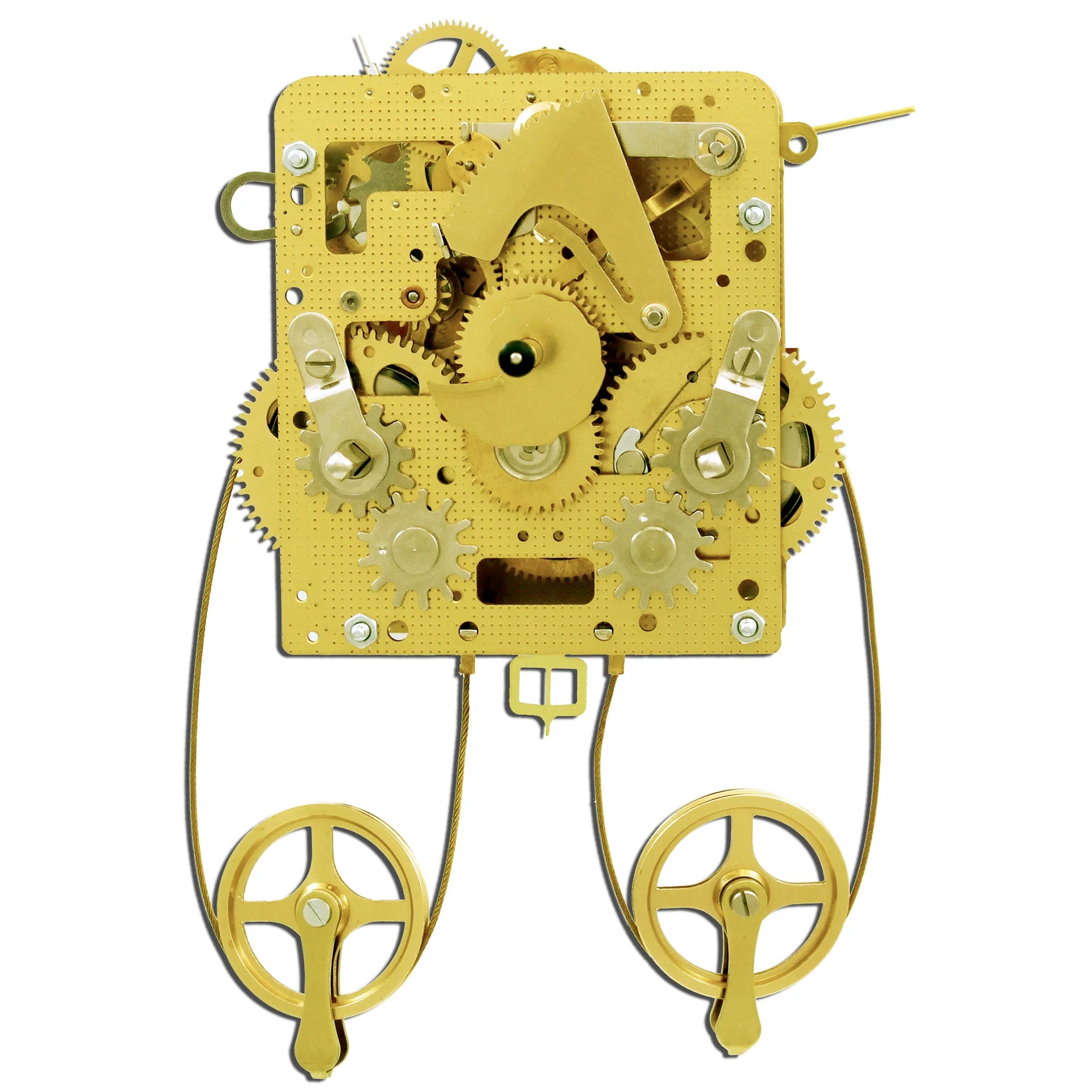 Hermle 241-840 Mechanical Wall/Mantel Clock Movement – Cable