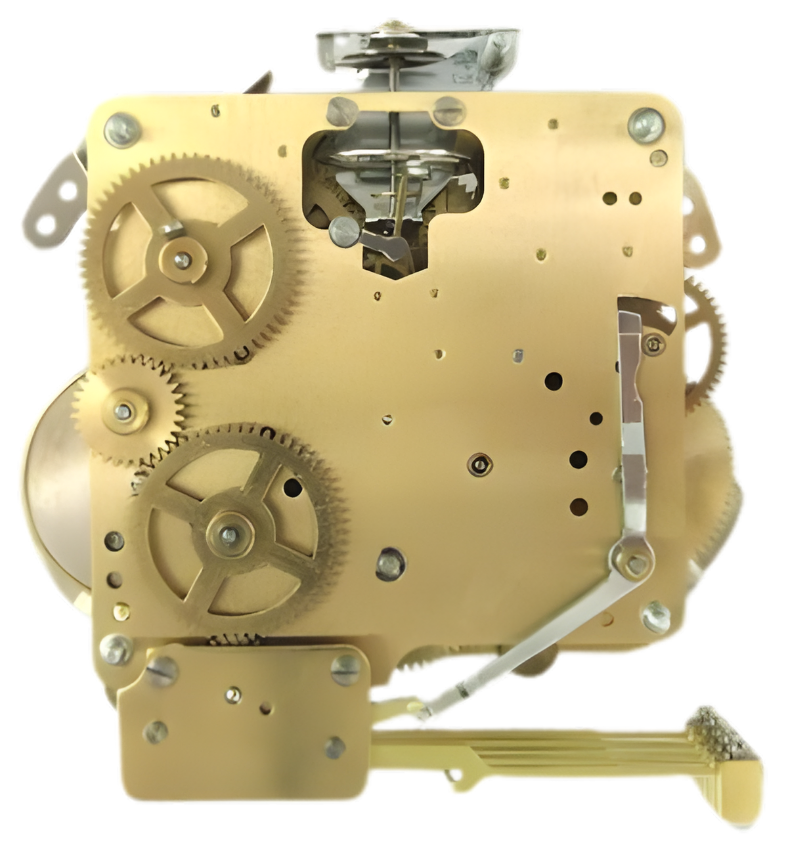 Hermle 340-020 NB 8-day Westminster chime mechanical wall and mantel clock movement