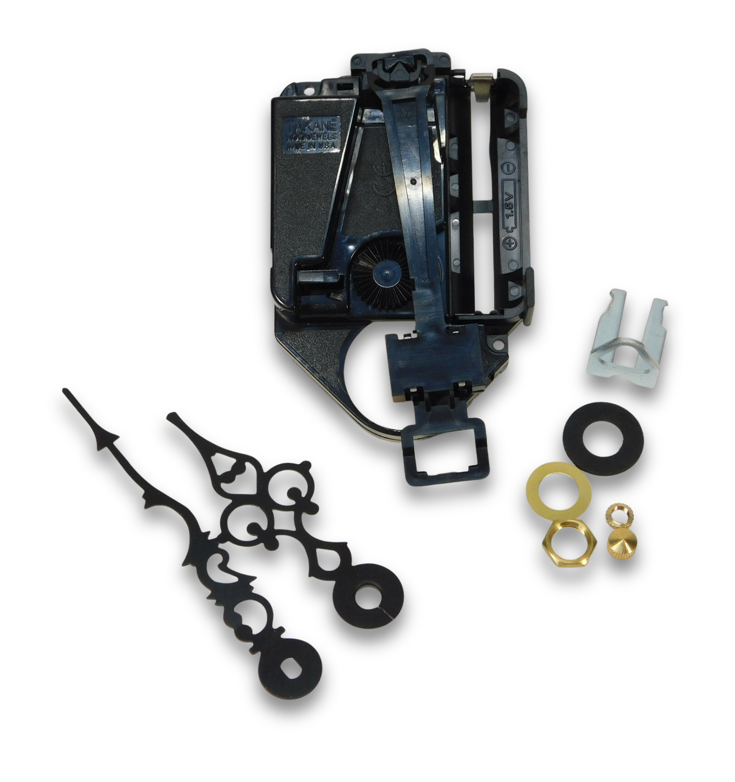 Howard Miller 354516 pendulum quartz clock movement replacement with serpentine hands