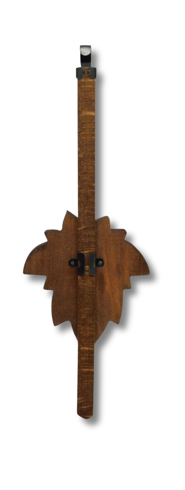 Maple Leaf Cuckoo Clock Pendulum with Timekeeping Adjustment – 3" x 8 3/4"