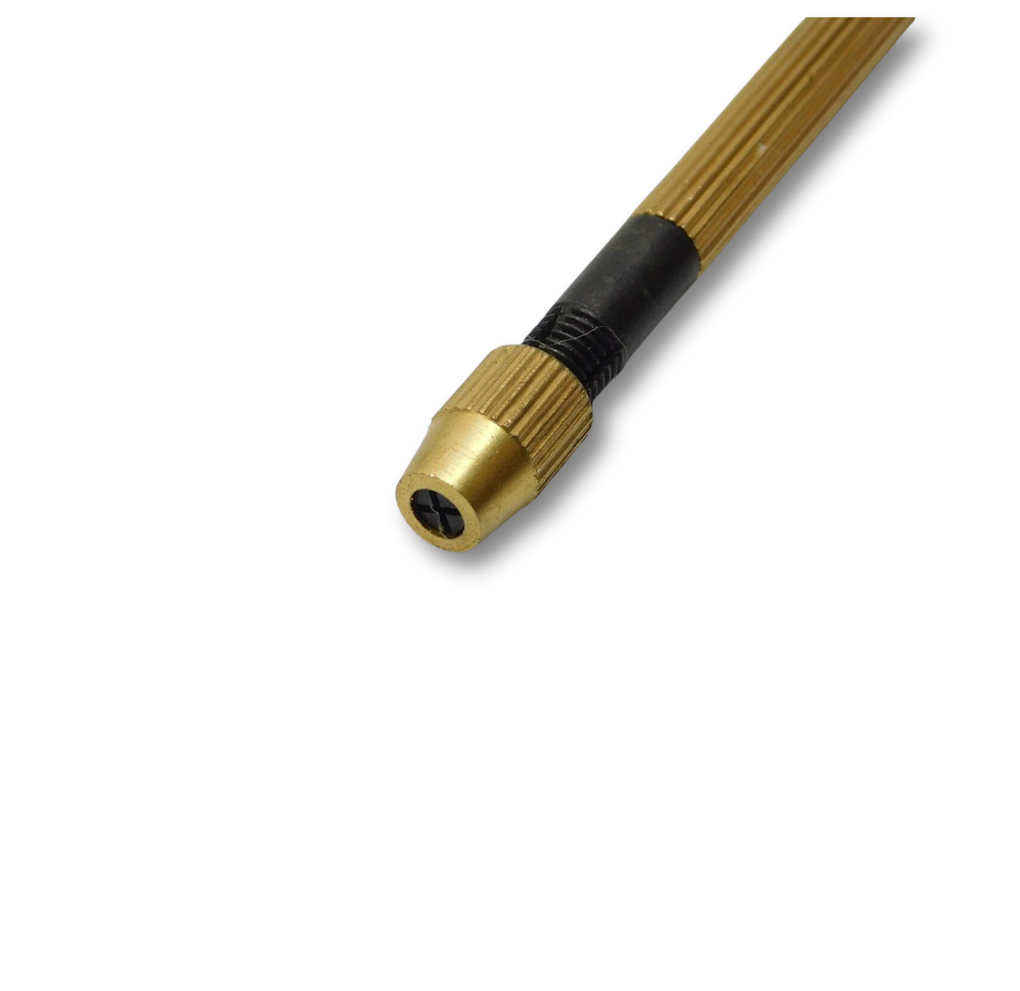 Mini Brass Pin Vise Tool for Watch, Clock & Jewelry Repair – Built-In Collet (0.70 mm Capacity)