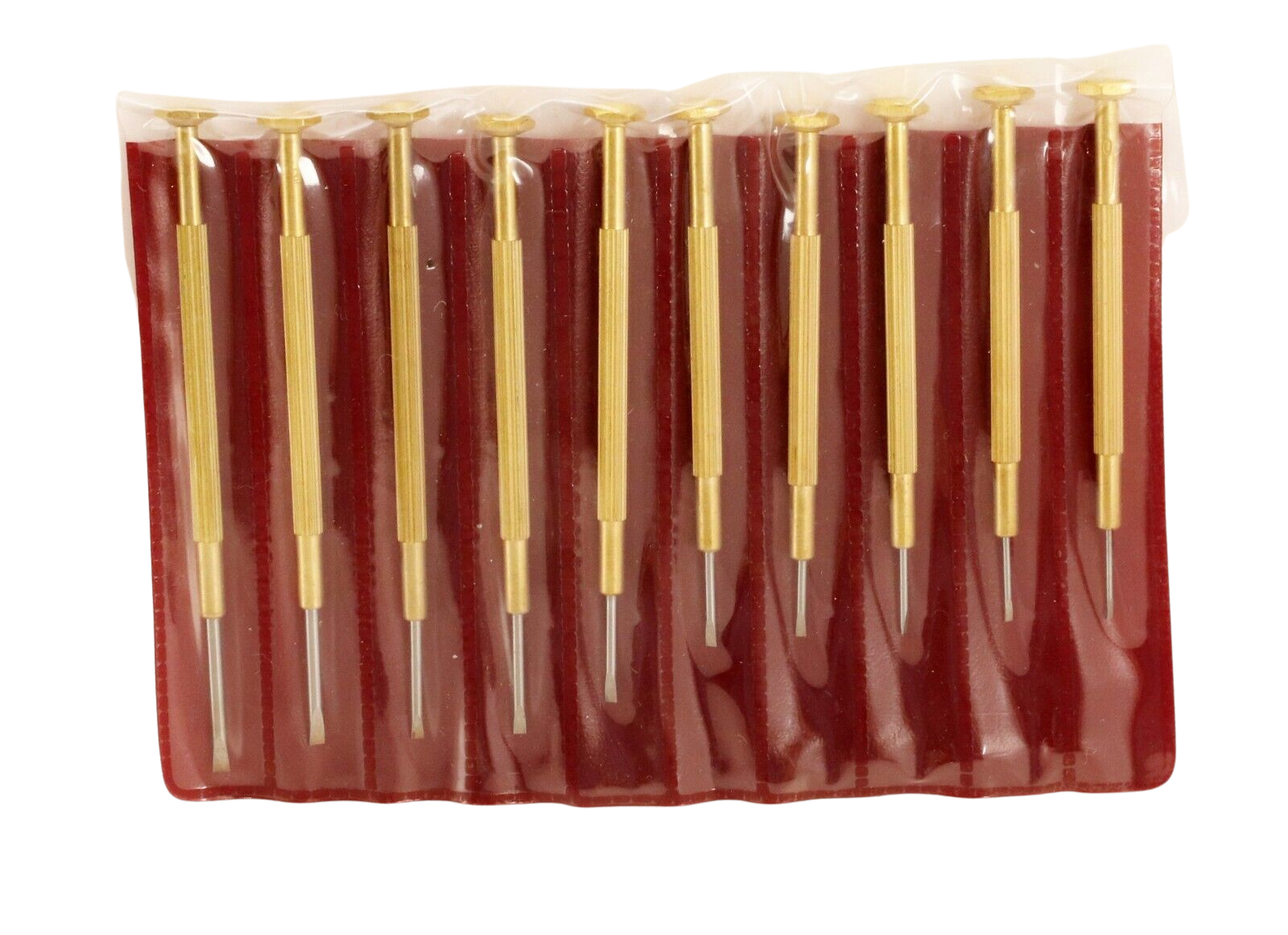 10 piece mini precision screwdriver set for watch and clock repair