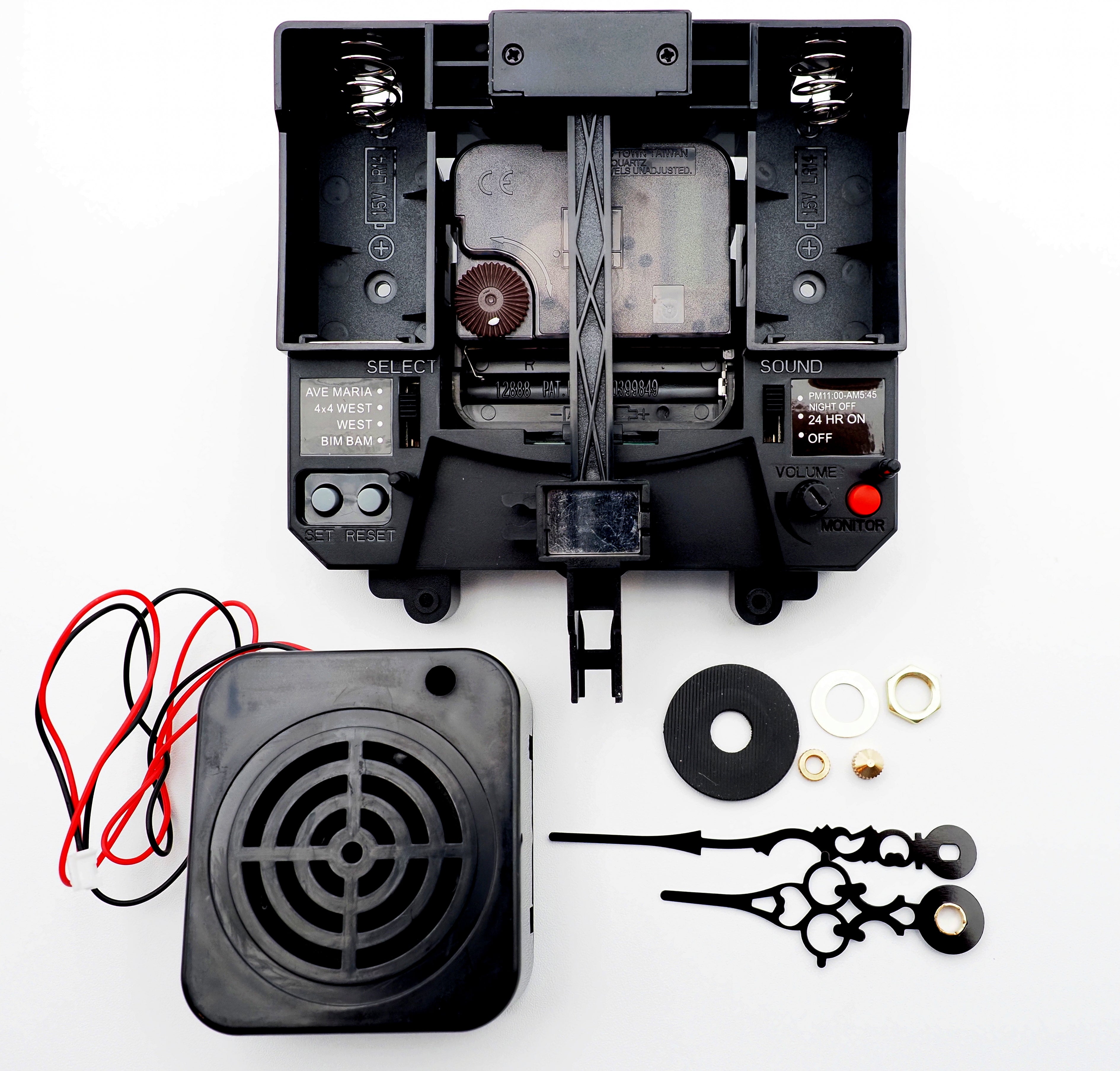 スラキュア Quartz clock movement for Hermle 2214/2215 - Triple Chime