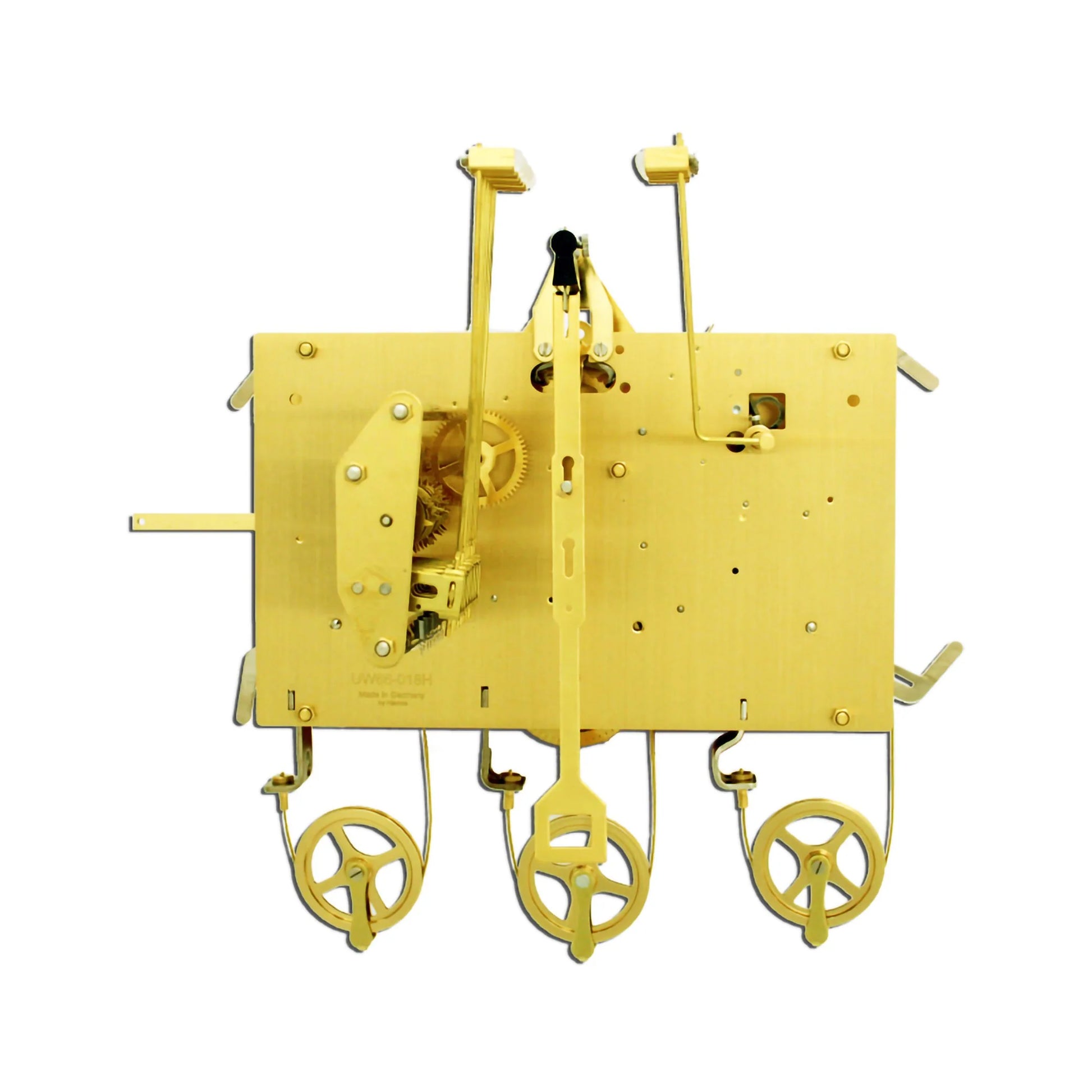 Urgos UW66020 mechanical grandfather clock movement with triple chime, German-made replacement for Howard Miller and Ridgeway clocks