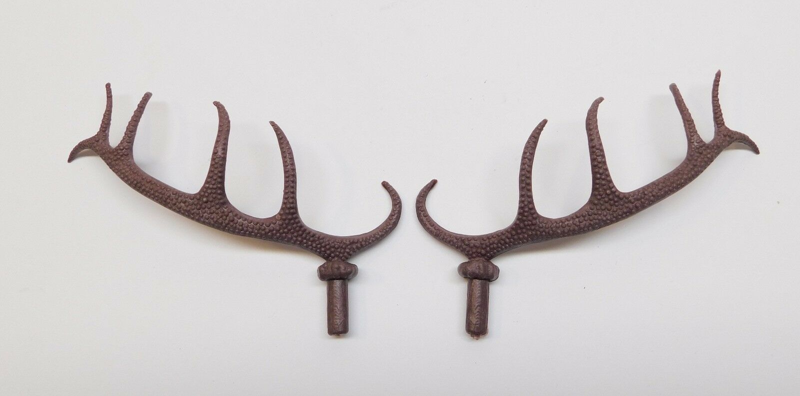Cuckoo Clock Deer Antlers Hunter Case 5" Length Stag Set of 2