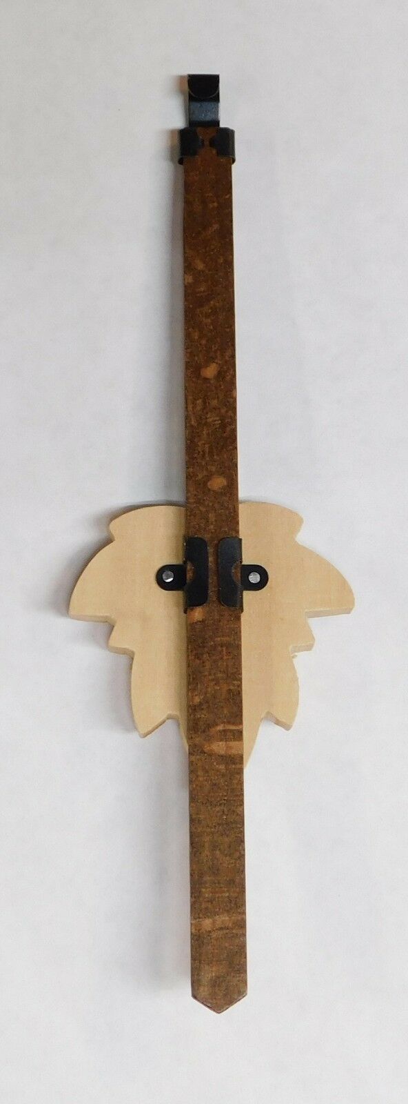 High-Quality Maple Leaf Cuckoo Clock Pendulum for 1-Day Clocks with Timekeeping Adjustment - 2" x 7 1/4"