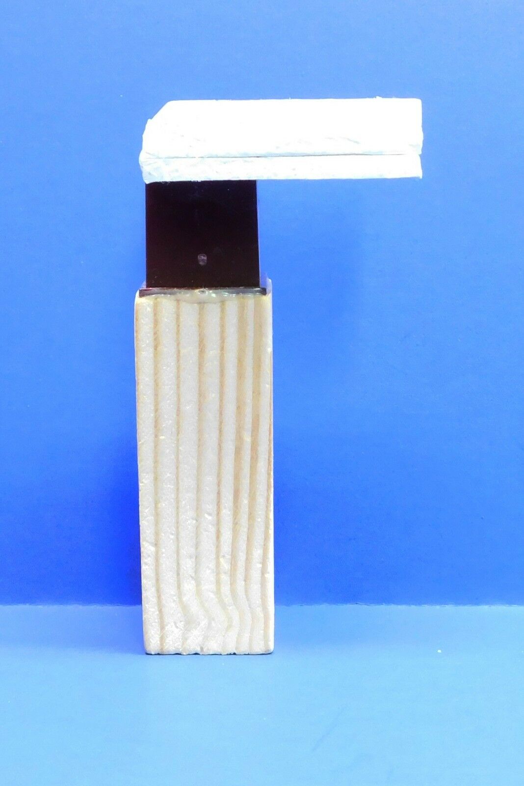 German side-opening cuckoo clock bellows set of 2, 4 7/16 inch height with 3 3/4 inch tubes