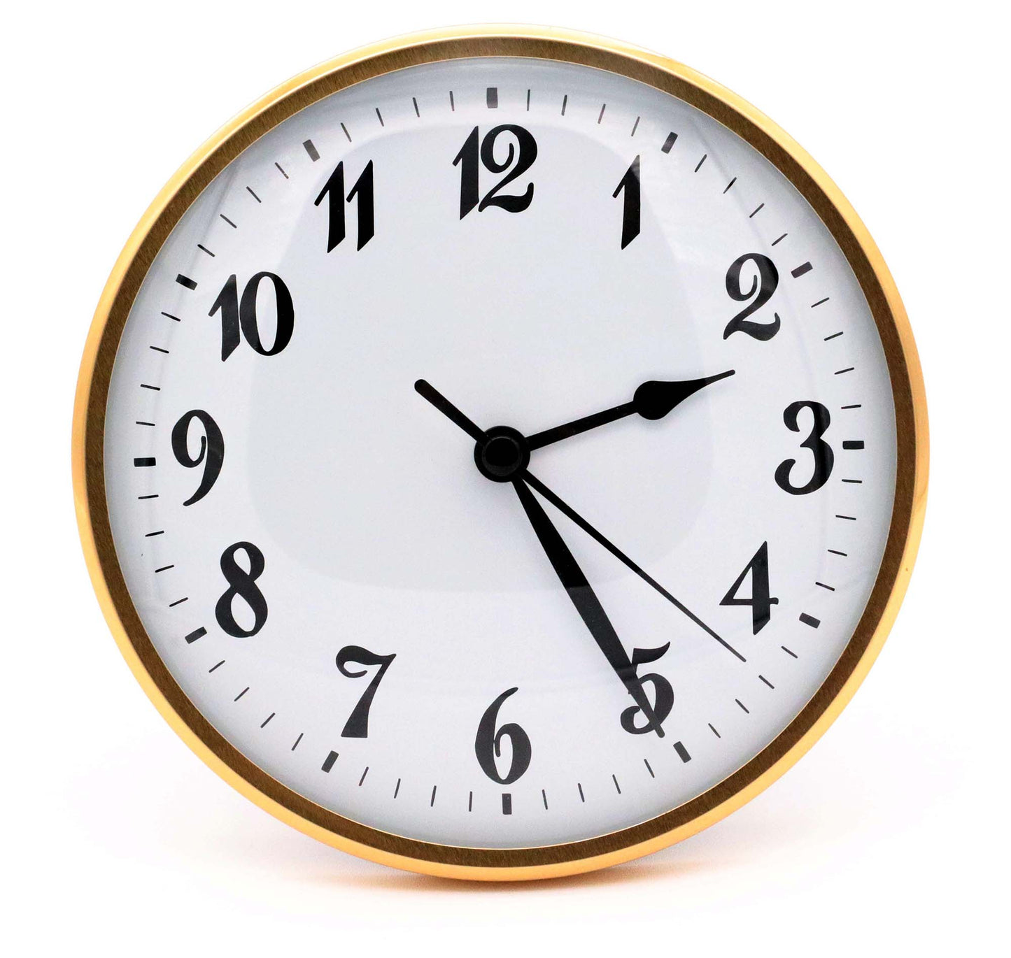 2 3/4" Quartz Insert Fit-Up Clock Movement 70 mm White Arabic Dial GWA2.75
