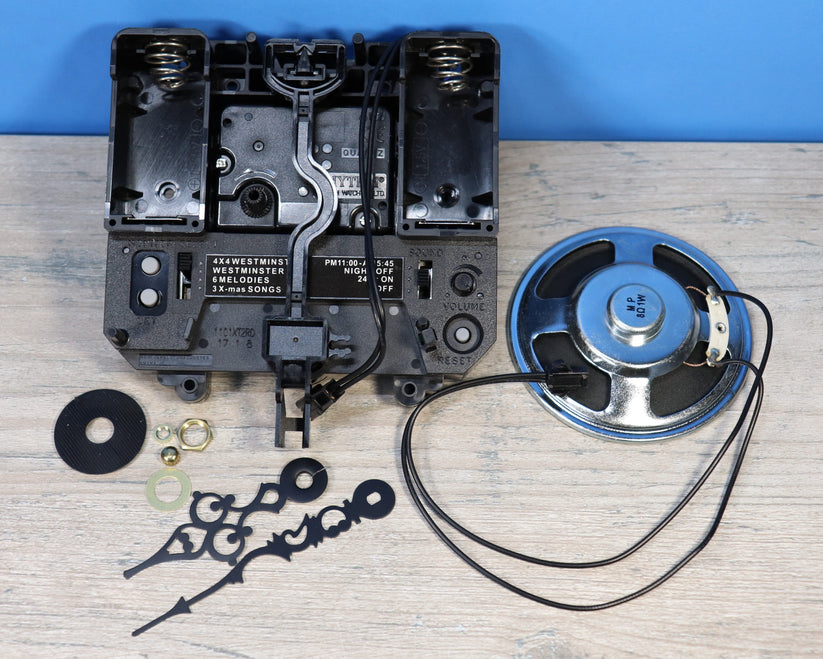 RHYTHM Chiming Clock Movement Quartz Battery 10 Melody Tubular Bell Krieger Clock Parts