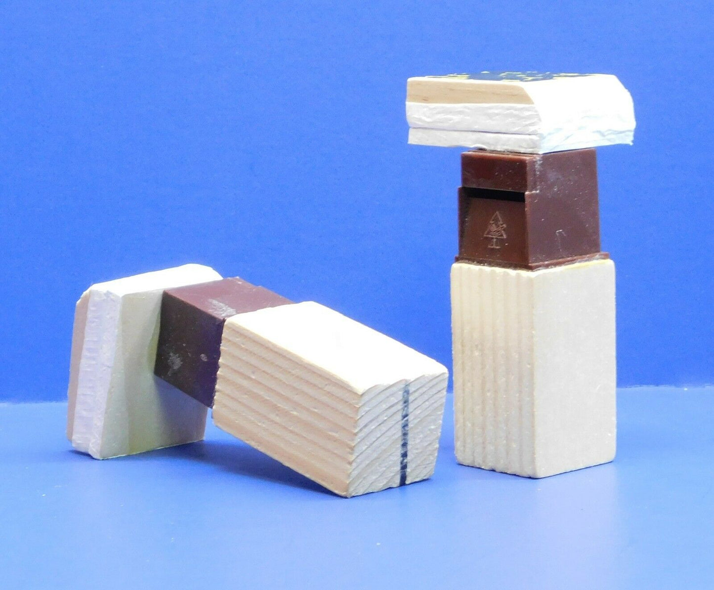 wooden replacement bellows for Black Forest cuckoo clock, 2 pack