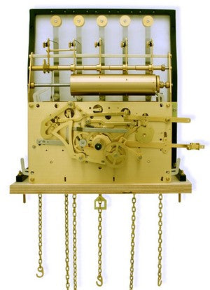 Urgos UW03102 mechanical 5-tube Westminster grandfather clock movement German made